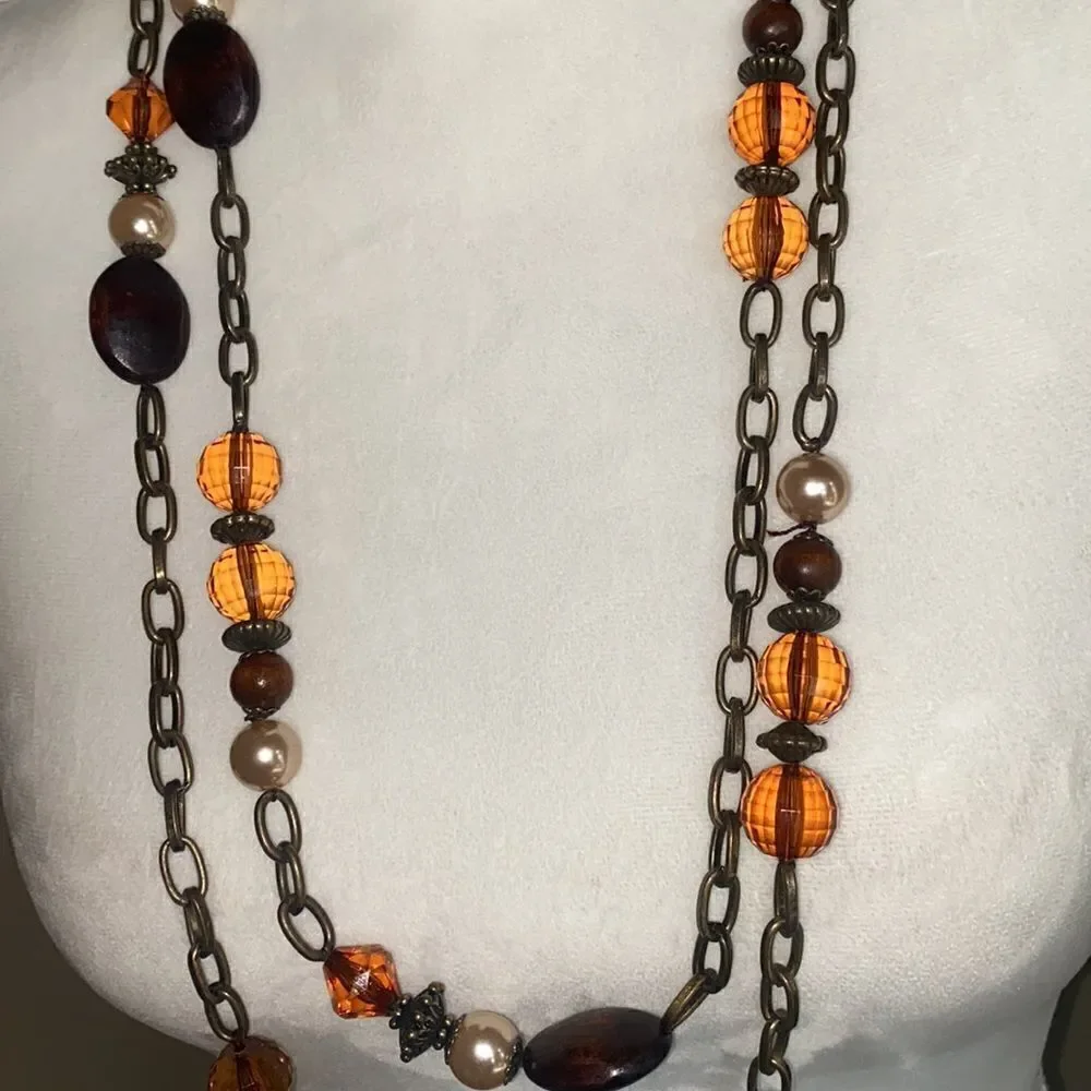 Bohemian Beaded Necklace!